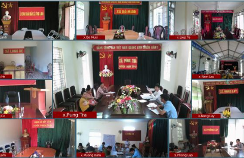 Hội thảo trực tuyến chuyên đề thứ 7 của HĐND huyên Thuận Châu khóa XXI