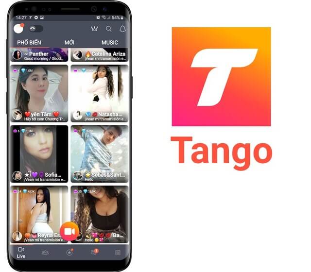 Ứng dụng gọi video nhóm Tango