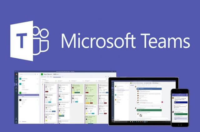 phần mềm trực tuyến Microsoft Team 